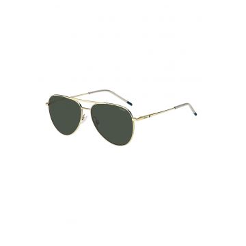 Ochelari de soare aviator cu rama metalica