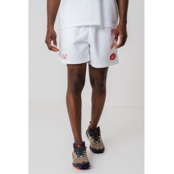 Pantaloni de trening scurti cu snur in talie
