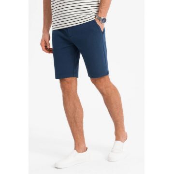 Pantaloni scurti cu buzunare oblice