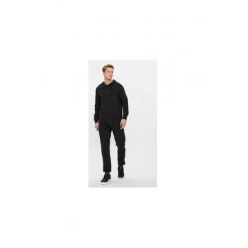 Pantaloni sport barbati -  303578152 - Bumbac - Negru
