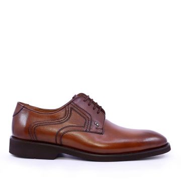 Pantofi derby bărbați Enzo Bertini cognac din piele naturală 3869BP23670CO