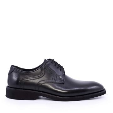 Pantofi derby bărbați Enzo Bertini negri din piele naturală 3869BP23670N