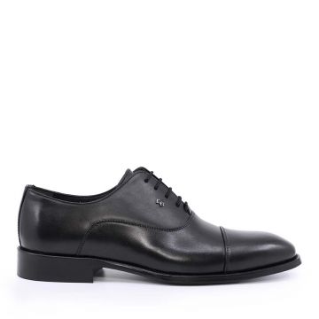 Pantofi oxford bărbați Enzo Bertini negri din piele naturală 3869BP1417N