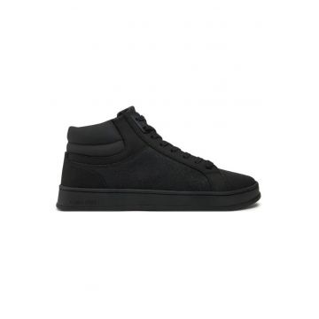 Pantofi sport  pentru Lifestyle - HIGH TOP LACE UP NB MONO - HM0HM01769-0GT - Negru
