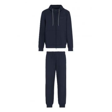 Trening  pentru Barbati - m t-suit hoodie fz ch br - 7M000243-AF10377-UB102 - Albastru
