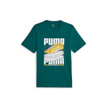 Tricou de bumbac cu imprimeu logo
