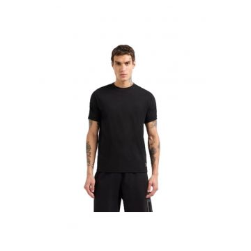 Tricou  pentru Barbati - m tape tee ss - 7M000138-AF10375-U8106 - Negru - Negru