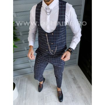 Compleu barbati bleumarin Vesta + Pantaloni B1458*