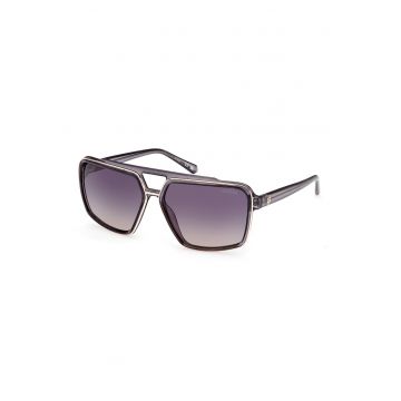 Ochelari de soare aviator cu accente metalice Ochelari de soare aviator cu accente metalice