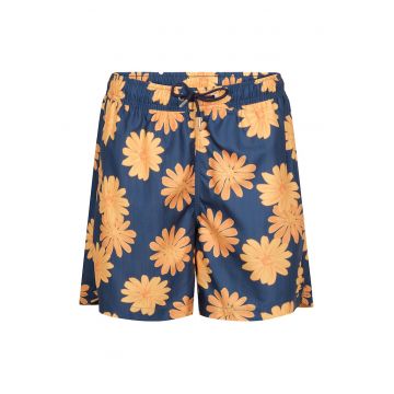 Pantaloni scurti de baie cu model floral