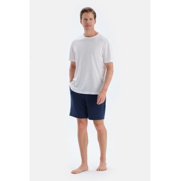 Pantaloni scurti de casa cu talie elastica