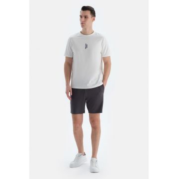 Pantaloni scurti din amestec de modal cu snur