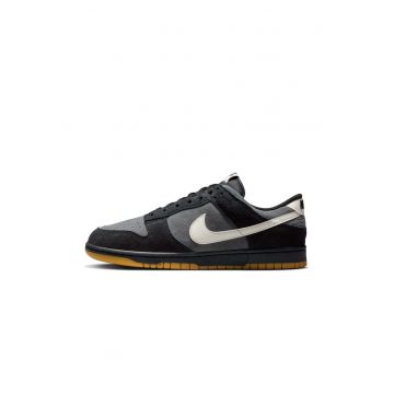 Pantofi sport -  Dunk Low Retro Se Ess+ - Piele intoarsa - Negru