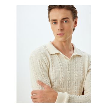 Pulover slim fit