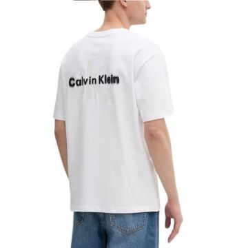Tricou Calvin Klein SS REL LIQUID CKMONOLOGO TEE