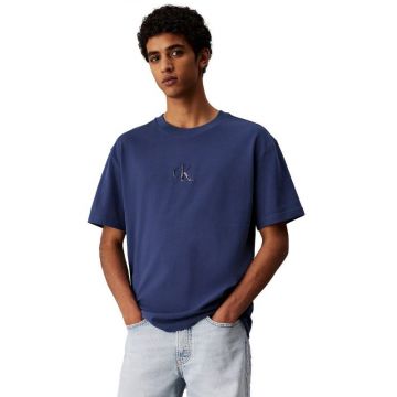 Tricou Calvin Klein SS REL LIQUID CKMONOLOGO TEE