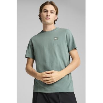 Tricou de bumbac cu logo