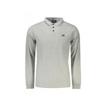 Tricou polo barbatesc - cu logo - croiala regulata - Norvegia