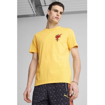 Tricou regular fit de bumbac cu logo