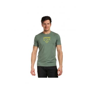 Tricou sport  Garove - kaki - M INTL - material lyocell - uscare rapida