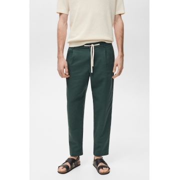 Pantaloni chino slim fit de in si bumbac