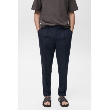 Pantaloni din amestec de lyocell si in