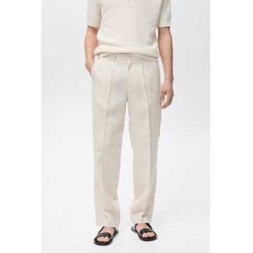 Pantaloni eleganti din in