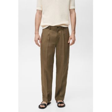 Pantaloni eleganti din in