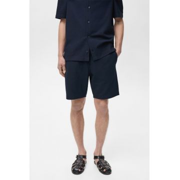 Pantaloni scurti uni cu snur