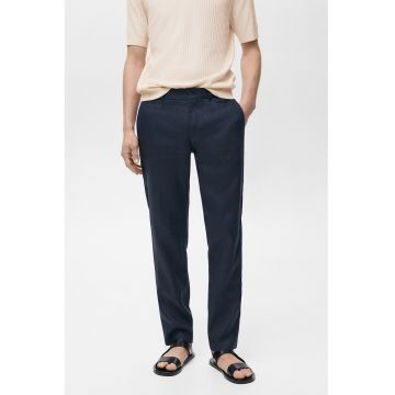 Pantaloni slim-fit din in