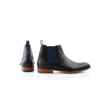 Pantofi barbati -  Piele - Negru -