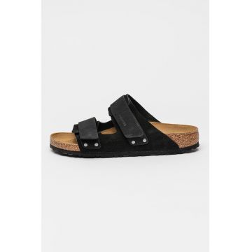 Pantofi de piele intoarsa cu verlco Uji