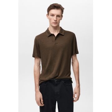 Tricou polo din amestec de in