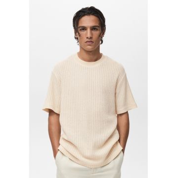 Tricou relaxed-fit din amestec de bumbac