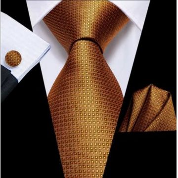 Set cravata + batista + butoni - matase - model 201