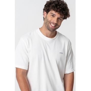 Tricou cu imprimeu grafic pe spate