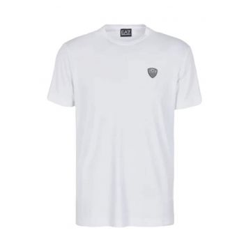 Tricou  pentru Premium Shield - M TEE SS VI PA - 8NPT16-PJRGZ-1100 - L INTL - Alb