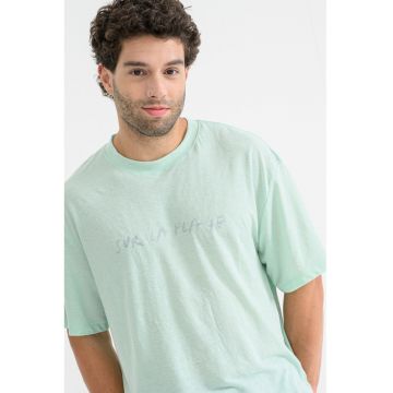 Tricou lejer din amestec de in