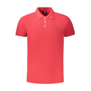 Tricou polo barbati simplu cu logo