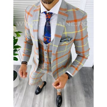 Costum barbati slim fit (SACIU+ PANTLAONI ) 5378 O3-3.2