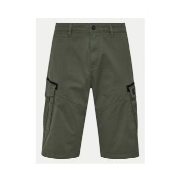 Pantaloni scurti barbati -  Verde - Bumbac