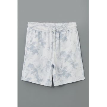 Pantaloni scurti regular fit cu snur