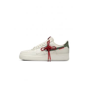 Pantofi sport -  Air Force 1 '07 - Piele naturala - Alb