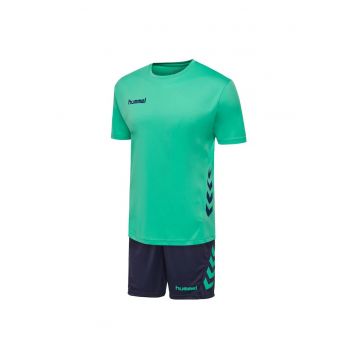 Set echipament sportiv  Promo - tricou + sort - turcoaz - 2XL