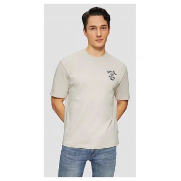 Tricou barbati cu decolteu la baza gatului - Regular fit - din jerse de bumbac