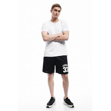 Tricou cu decolteu la baza gatului si imprimeu foto pe partea din spate