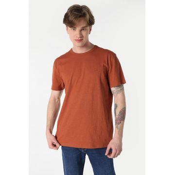 Tricou Cu Maneca Scurta De Barbati Portocaliu Comfort Fit