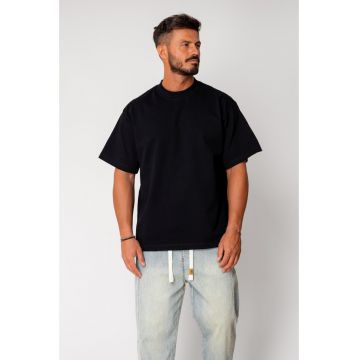 Tricou Heavy Oversized Ripped Black 17347