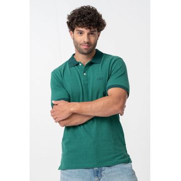 Tricou polo cu logo brodat
