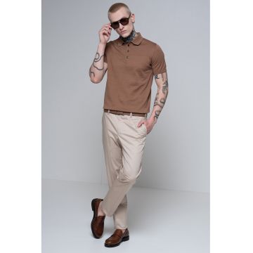 Tricou polo cu model uni